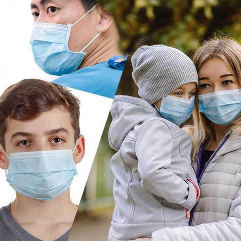 High Quality Professional Face Mouth Mask 10Pcs - (C) - SoGoodBB.com