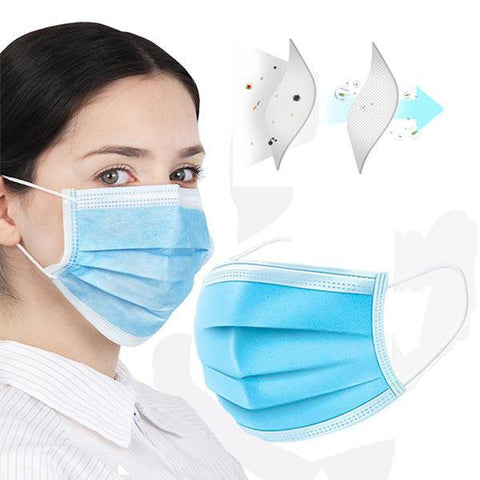 High Quality Professional Face Mouth Mask 10Pcs - (C) - SoGoodBB.com