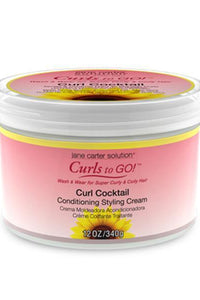 Jane Carter Solution Curls To Go - Curl Cocktail Conditioning Styling Cream 12oz - (C) - SoGoodBB.com