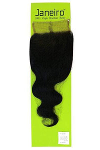 Janeiro 100% Virgin Brazilian Remy Full Lace 4x4 Closure - BODY WAVE 12"~16" - SoGoodBB.com