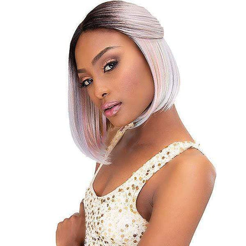 Janet Collection Color Me Premium Synthetic Deep Part Lace Wig - CUTE - Clearance - SoGoodBB.com