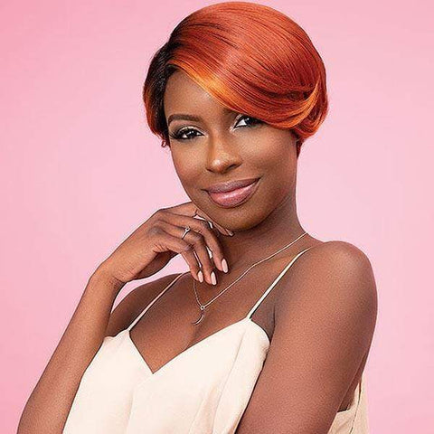 Janet Collection Color Me Premium Synthetic Deep Part Lace Wig - POSH - Clearance - SoGoodBB.com