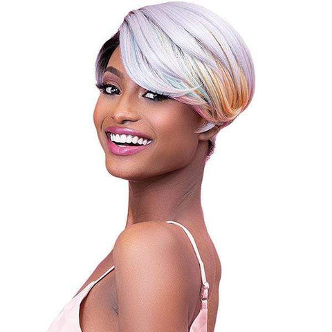 Janet Collection Color Me Premium Synthetic Deep Part Lace Wig - POSH - Clearance - SoGoodBB.com