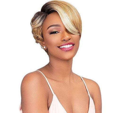 Janet Collection Color Me Premium Synthetic Deep Part Lace Wig - POSH - Clearance - SoGoodBB.com