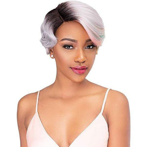 Janet Collection Color Me Premium Synthetic Deep Part Lace Wig - POSH - Clearance - SoGoodBB.com
