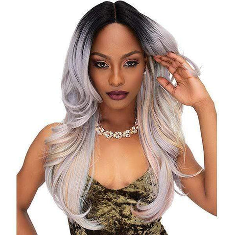 Janet Collection Color Me Premium Synthetic Deep Part Lace Wig - PRETTY - Clearance - SoGoodBB.com