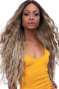 Janet Collection Color Me Premium Synthetic Hair Deep Part Lace Wig - MIA - SoGoodBB.com