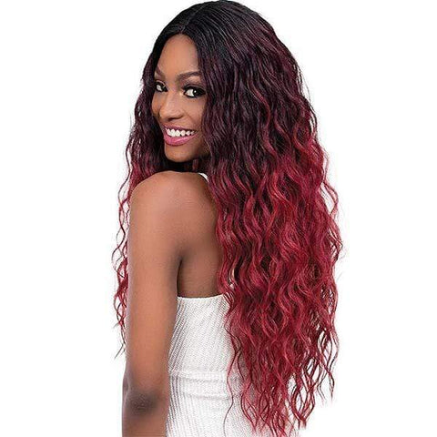 Janet Collection Color Me Premium Synthetic Hair Deep Part Lace Wig - MIA - SoGoodBB.com
