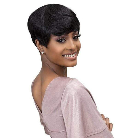 Janet Collection Lavish 100% Virgin Human Hair Wig - LUMINA - Clearance - SoGoodBB.com