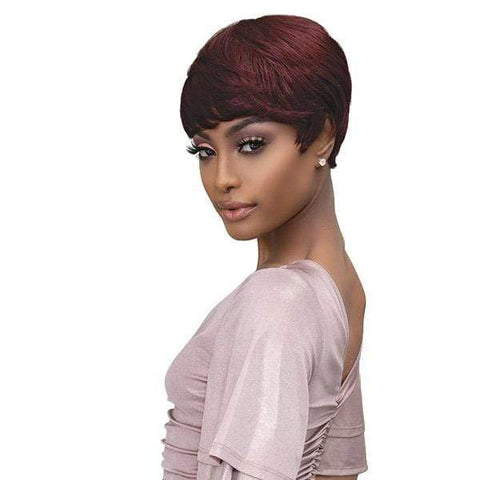 Janet Collection Lavish 100% Virgin Human Hair Wig - LUMINA - Clearance - SoGoodBB.com