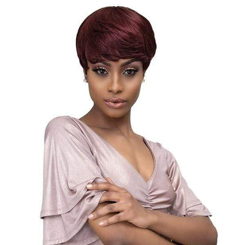 Janet Collection Lavish 100% Virgin Human Hair Wig - LUMINA - Clearance - SoGoodBB.com