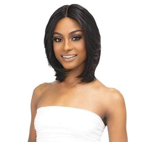 Janet Collection Luscious W&W 100% Natural Virgin Remy Indian Hair Wig - KHLOE - SoGoodBB.com
