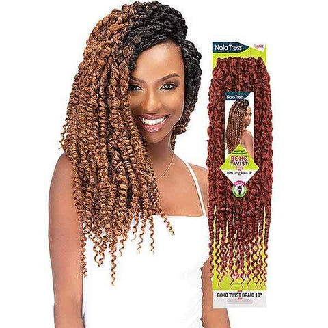 Janet Collection Nala Tress Synthetic Braid - BOHO TWIST BRAID 18" - Clearance - SoGoodBB.com