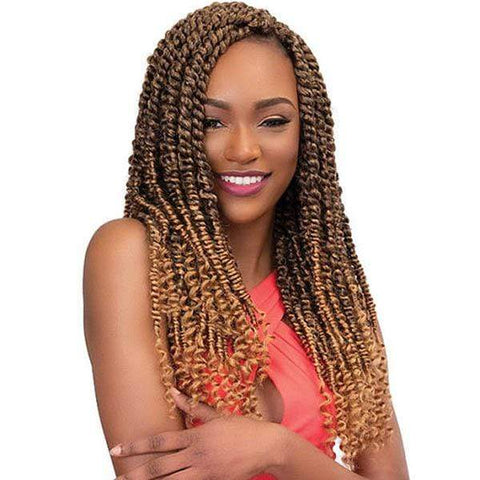 Janet Collection Nala Tress Synthetic Braid - PASSION TWIST BRAID 18" - Clearance - SoGoodBB.com