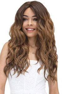 Janet Collection Natural Super Flow Deep Part Lace Wig - MOON - Clearance - SoGoodBB.com