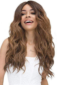 Janet Collection Natural Super Flow Deep Part Lace Wig - MOON - Clearance - SoGoodBB.com
