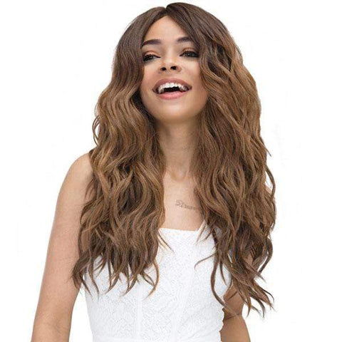 Janet Collection Natural Super Flow Deep Part Lace Wig - MOON - Clearance - SoGoodBB.com