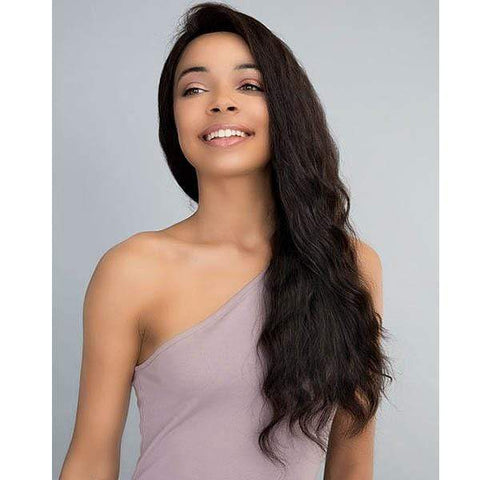Janet Collection Premium Edition 100% Natural Virgin Remy Human Hair Lace Wig - 360 LACE FRENCH WAVE 26" - SoGoodBB.com
