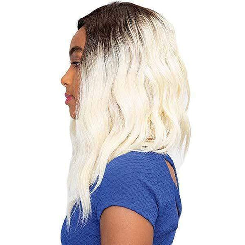 Janet Collection Princess Human Hair Blend 4x4 Lace Front Wig - AKALI - Clearance - SoGoodBB.com