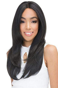 Janet Collection Princess Human Hair Blend 4x4 Lace Front Wig - FELICIA - Clearance - SoGoodBB.com