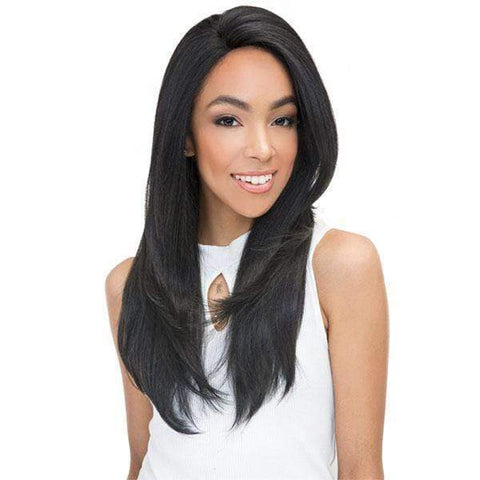 Janet Collection Princess Human Hair Blend 4x4 Lace Front Wig - FELICIA - Clearance - SoGoodBB.com