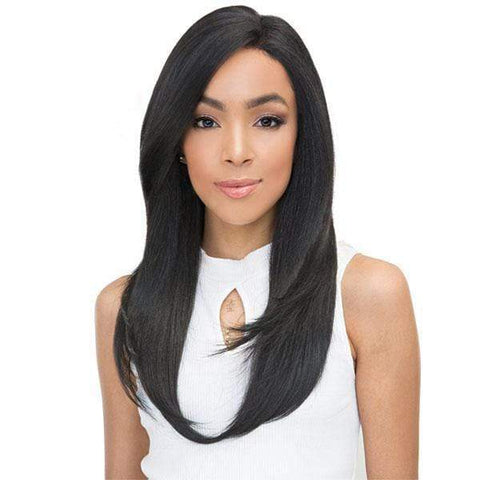 Janet Collection Princess Human Hair Blend 4x4 Lace Front Wig - FELICIA - Clearance - SoGoodBB.com