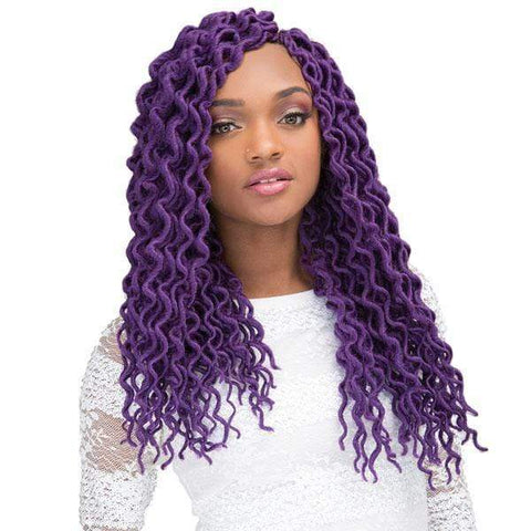 Janet Collection Senegalese Twist Braid - 2X Mambo Coily Dense Locs 18" - SoGoodBB.com