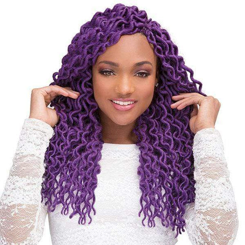 Janet Collection Senegalese Twist Braid - 2X Mambo Coily Dense Locs 18" - SoGoodBB.com