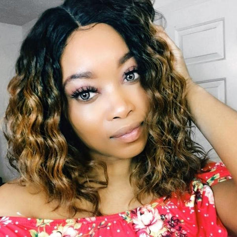 Janet Collection Synthetic Extended Deep Part Lace Wig - CAMPBELL - Clearance - SoGoodBB.com