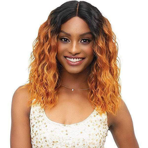 Janet Collection Synthetic Extended Deep Part Lace Wig - CAMPBELL - Clearance - SoGoodBB.com