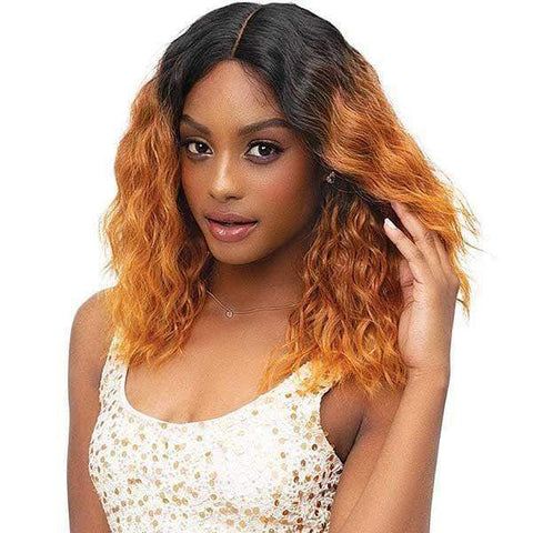 Janet Collection Synthetic Extended Deep Part Lace Wig - CAMPBELL - Clearance - SoGoodBB.com