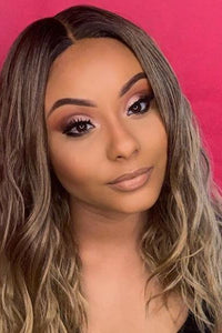Janet Collection Synthetic Extended Part Lace Extremely Deep Part Lace Wig - LEONA - Clearance - SoGoodBB.com