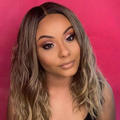 Janet Collection Synthetic Extended Part Lace Extremely Deep Part Lace Wig - LEONA - Clearance - SoGoodBB.com