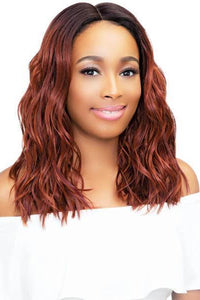 Janet Collection Synthetic Extended Part Lace Extremely Deep Part Lace Wig - LEONA - Clearance - SoGoodBB.com