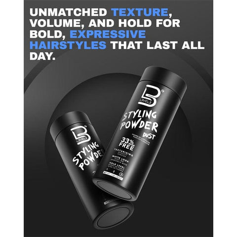 L3VEL3 Styling Powder - Easy to Apply with No Oil or Greasy Residue(1 oz/30g) -(C) - SoGoodBB.com