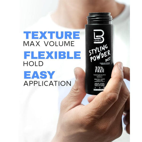 L3VEL3 Styling Powder - Easy to Apply with No Oil or Greasy Residue(1 oz/30g) -(C) - SoGoodBB.com