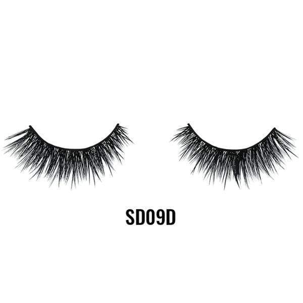 Laflare Eyes SD09D Laflare 3D Faux Mink Hair Eyelashes - (C)