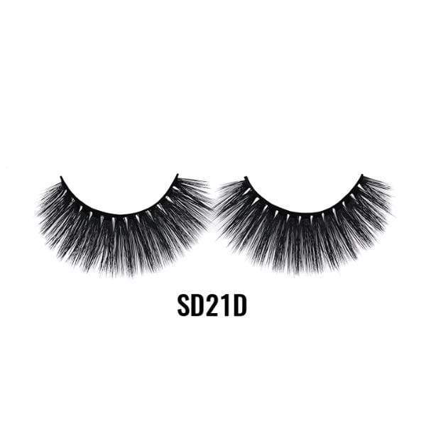 Laflare Eyes SD21D Laflare 3D Faux Mink Hair Eyelashes - (C)