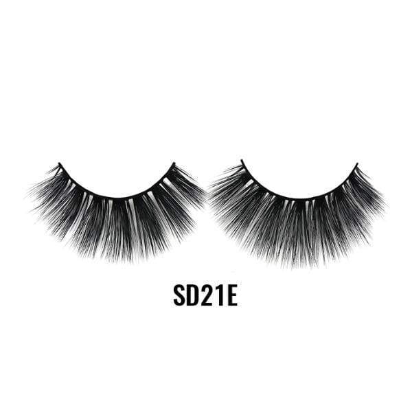 Laflare Eyes SD21E Laflare 3D Faux Mink Hair Eyelashes - (C)