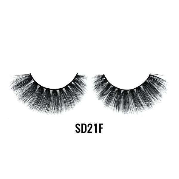 Laflare Eyes SD21F Laflare 3D Faux Mink Hair Eyelashes - (C)