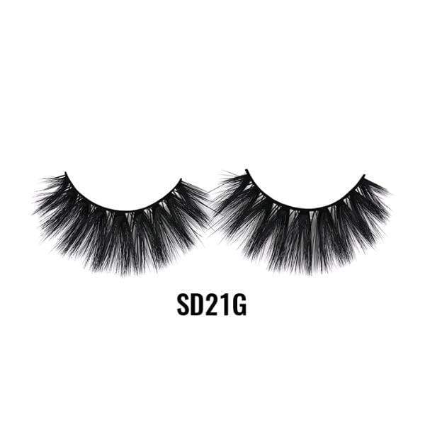 Laflare Eyes SD21G Laflare 3D Faux Mink Hair Eyelashes - (C)