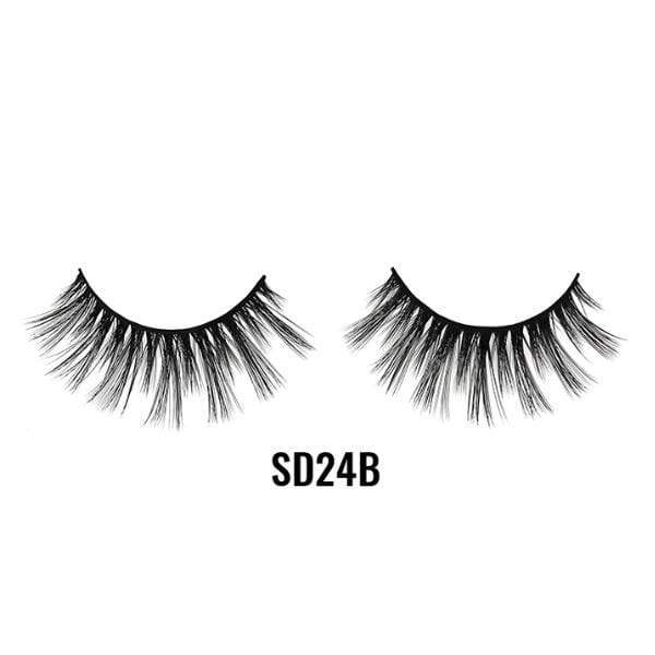 Laflare Eyes SD24B Laflare 3D Faux Mink Hair Eyelashes - (C)
