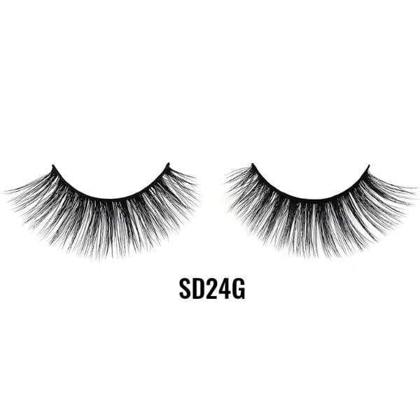 Laflare Eyes SD24G Laflare 3D Faux Mink Hair Eyelashes - (C)