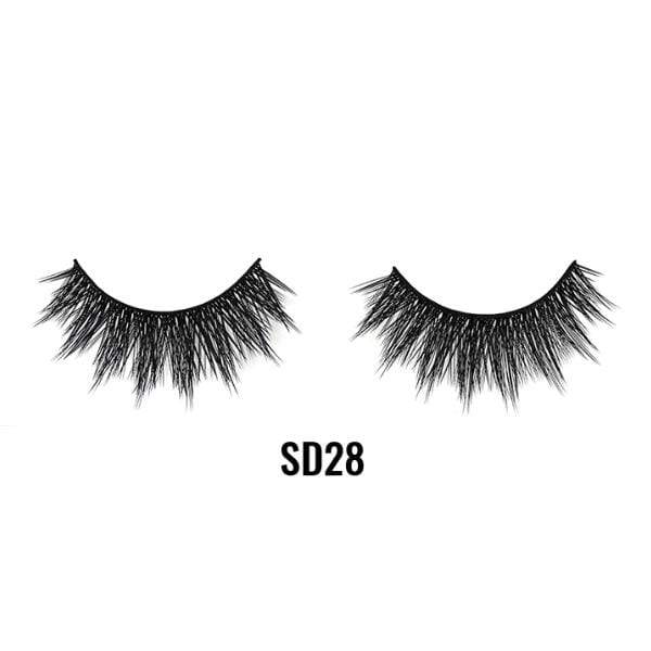 Laflare Eyes SD28 Laflare 3D Faux Mink Hair Eyelashes - (C)