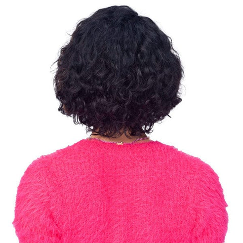 Laude & Co 100% Human Hair Wet & Wavy Full Wig - UGH008 W&W PHILA - Unbeatable - SoGoodBB.com