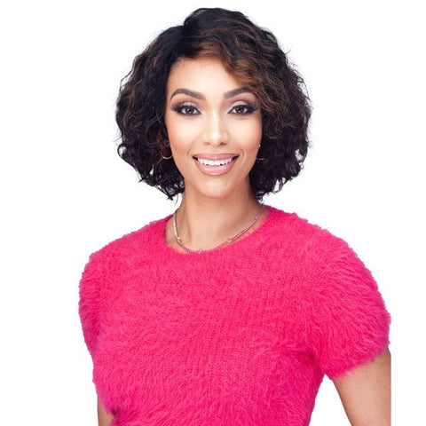 Laude & Co 100% Human Hair Wet & Wavy Full Wig - UGH008 W&W PHILA - Unbeatable - SoGoodBB.com