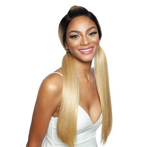 Mane Concept Brown Sugar Versatile Lace Wig - BSX10 Top Knot Straight 26" - Clearance - SoGoodBB.com