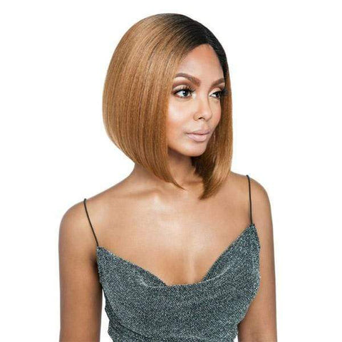 Mane Concept Human Hair Blend Lace Wig - BSD2606 PHEONIX ARI 12 - Clearance - SoGoodBB.com