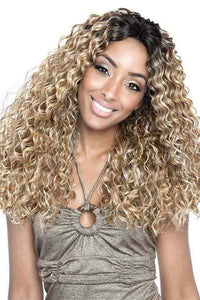 Mane Concept Isis Brown Sugar Human Hair Blend Soft Swiss Lace Wig - BS220 - Clearance - SoGoodBB.com
