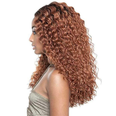 Mane Concept Isis Brown Sugar Human Hair Blend Soft Swiss Lace Wig - BS220 - Clearance - SoGoodBB.com